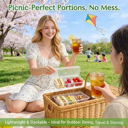 🍱 20-Pack 17 oz Small Meal Prep Containers