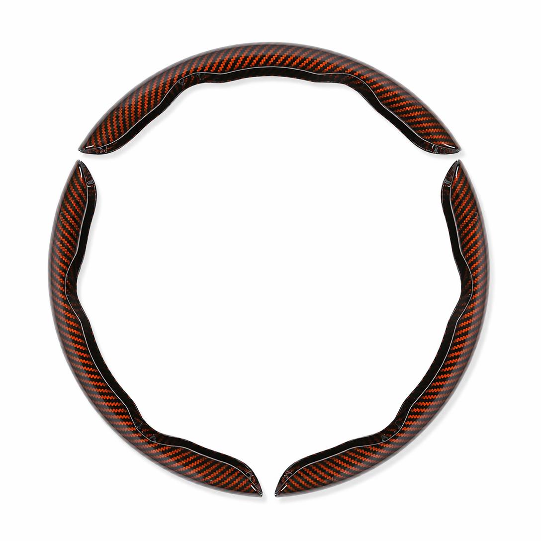 Non-Slip Half Cover Car Steering Wheel Protector | Easy Clip On Installation