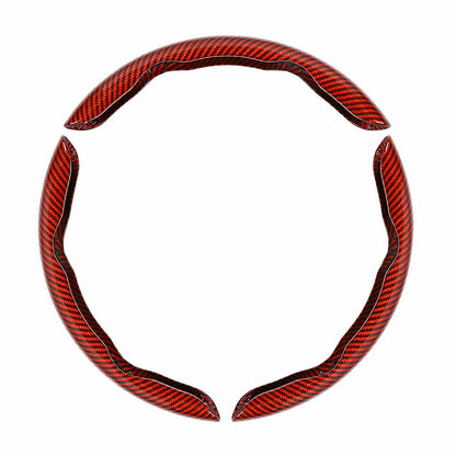Non-Slip Half Cover Car Steering Wheel Protector | Easy Clip On Installation
