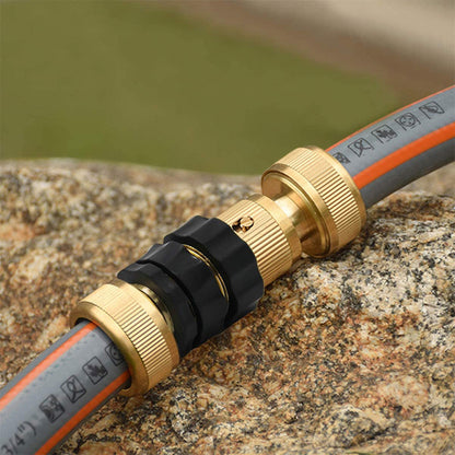 Garden Hose Quick Connector, 3/4 Inch Male and Female Garden Hose Fitting Quick Connector