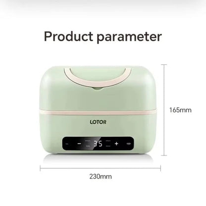 🔥Hot Sale 49% OFF🔥1.2L Portable Electric Lunch Box with Double-Layer