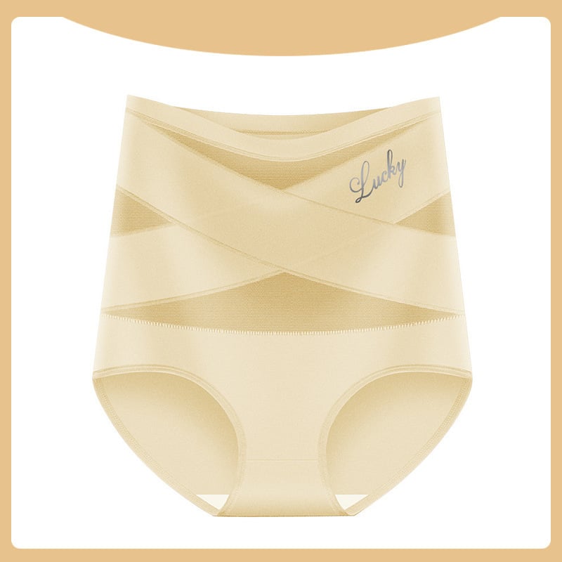 🔥🔥High Waisted Underwear Full Coverage Compression Briefs Panties All-Day Comfort