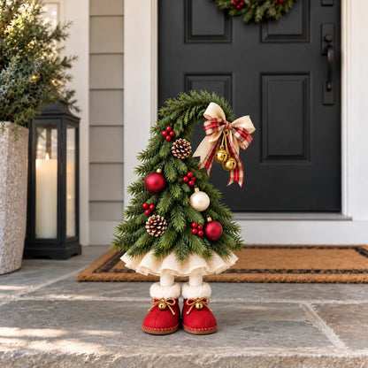 Whimsical Christmas Elf Tree Decor