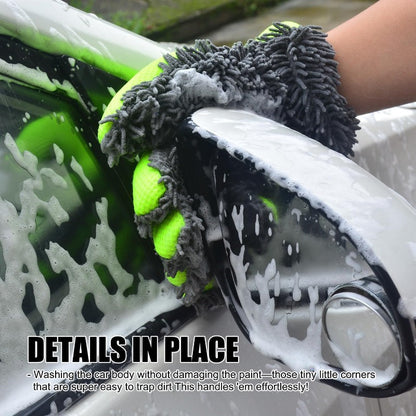 Scratch-Free 5-Finger Wash Mitt Rjc