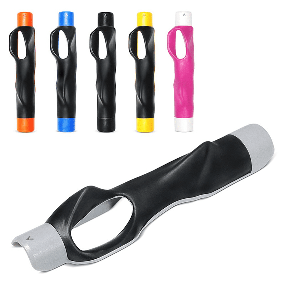 Golf Grip Trainer - Golf Swing Aid Club Attachment for Correct Hand Placement