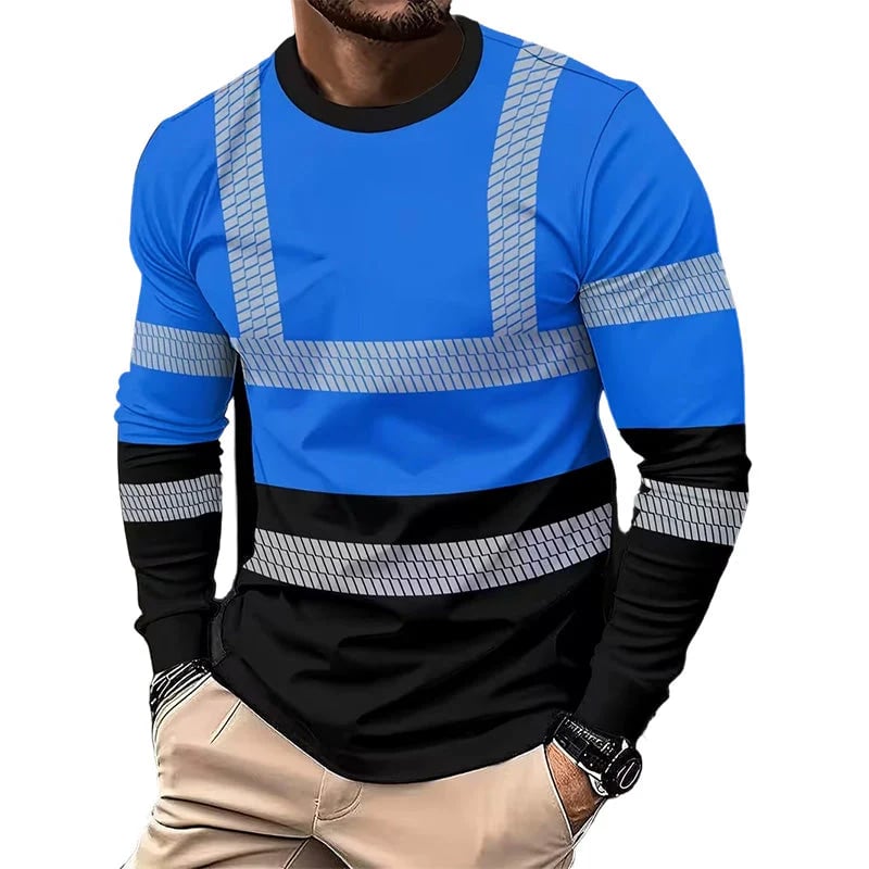 👕 ✨ Men’s 3D Printed Active Shirt – High-Visibility, Breathable, Athletic Fit 🌿