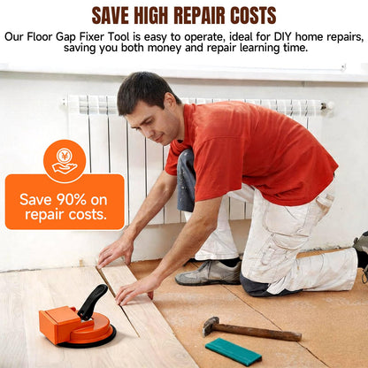 Heavy Duty Floor Gap Fixer Tools with Suction Cup & 5 Non-Slip Pads