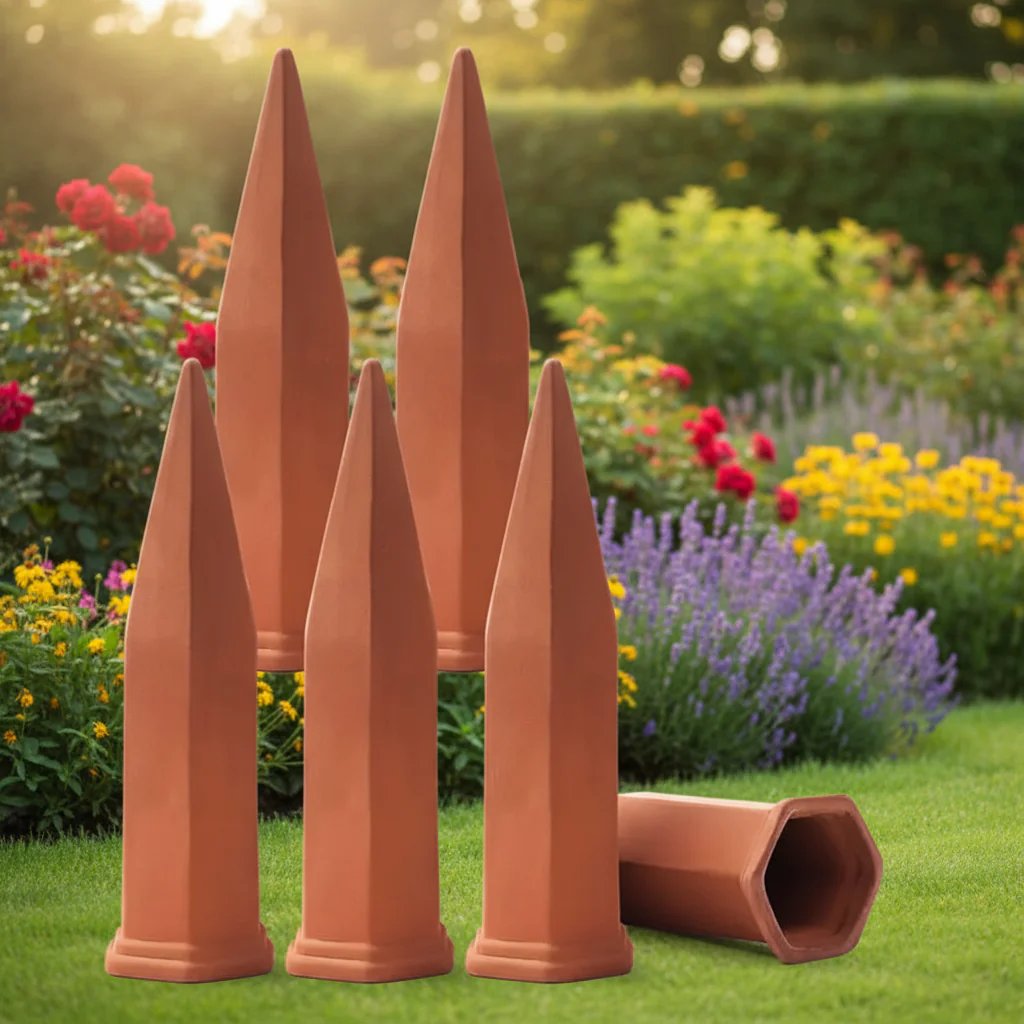🌿💧 Ceramic Terracotta Self Watering Spikes