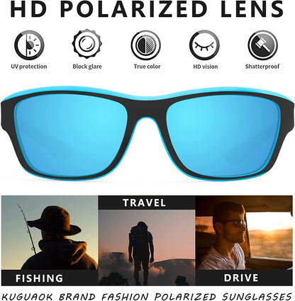⏰2026 Men's Outdoor Sports Sunglasses with Anti-glare Polarized Lens