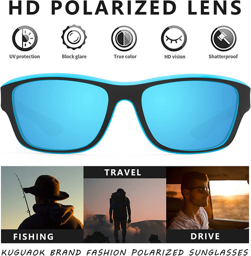 ⏰2026 Men's Outdoor Sports Sunglasses with Anti-glare Polarized Lens