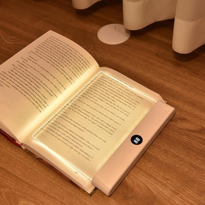 💥Exclusive Offer📚 Dimmable Smart LED Reading Light – Rechargeable, Timed‐Off, 3‐Color 🌈✨