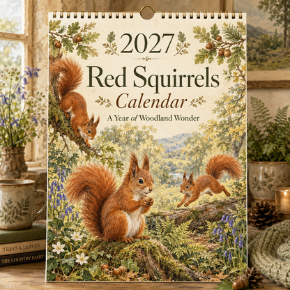 2027 • WOODLAND LIVING • RED SQUIRREL