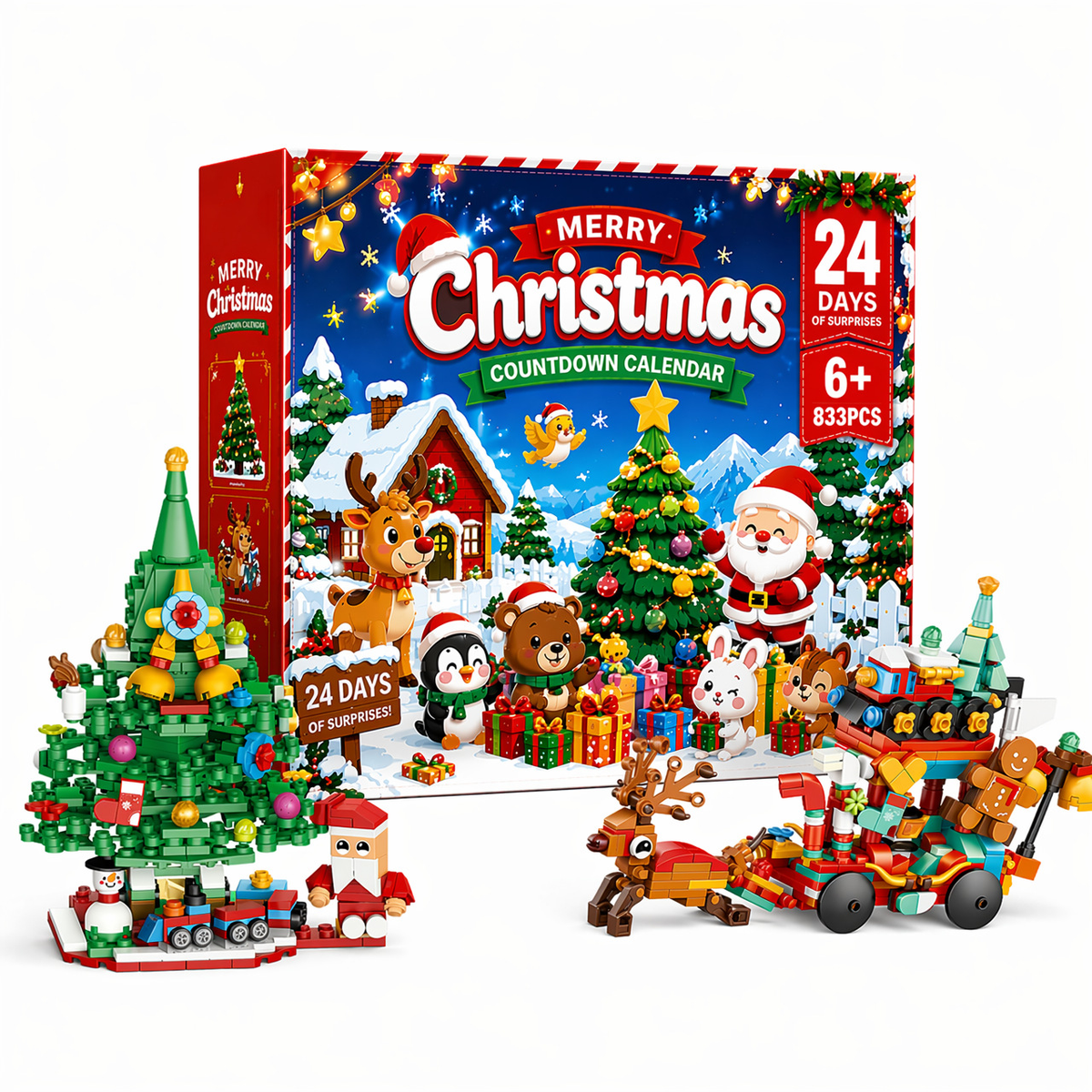 🎅 2026 Christmas Capsule Building Blocks, Surprise Mini Building Set