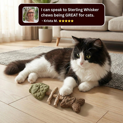 🐾-Catnip & Silvervine Chew