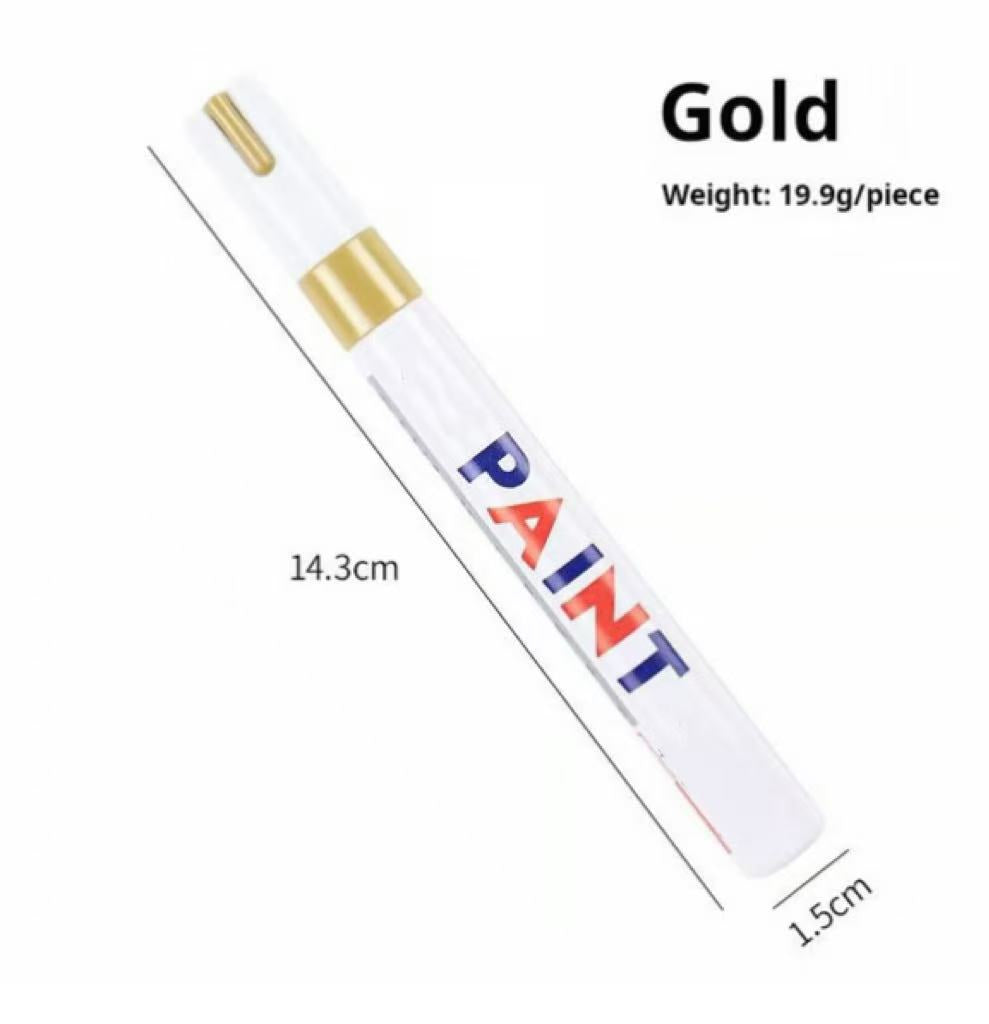 Oil-Based Tire Lettering & DIY Detail Pen Waterproof | Quick-Dry | Permanent