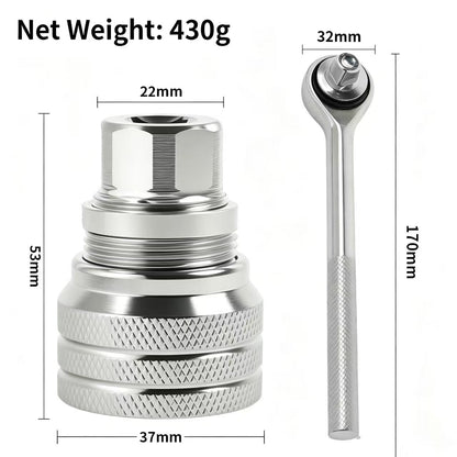 Upgraded Adjustable Universal Socket – 10mm-19mm Master Wrench Tool