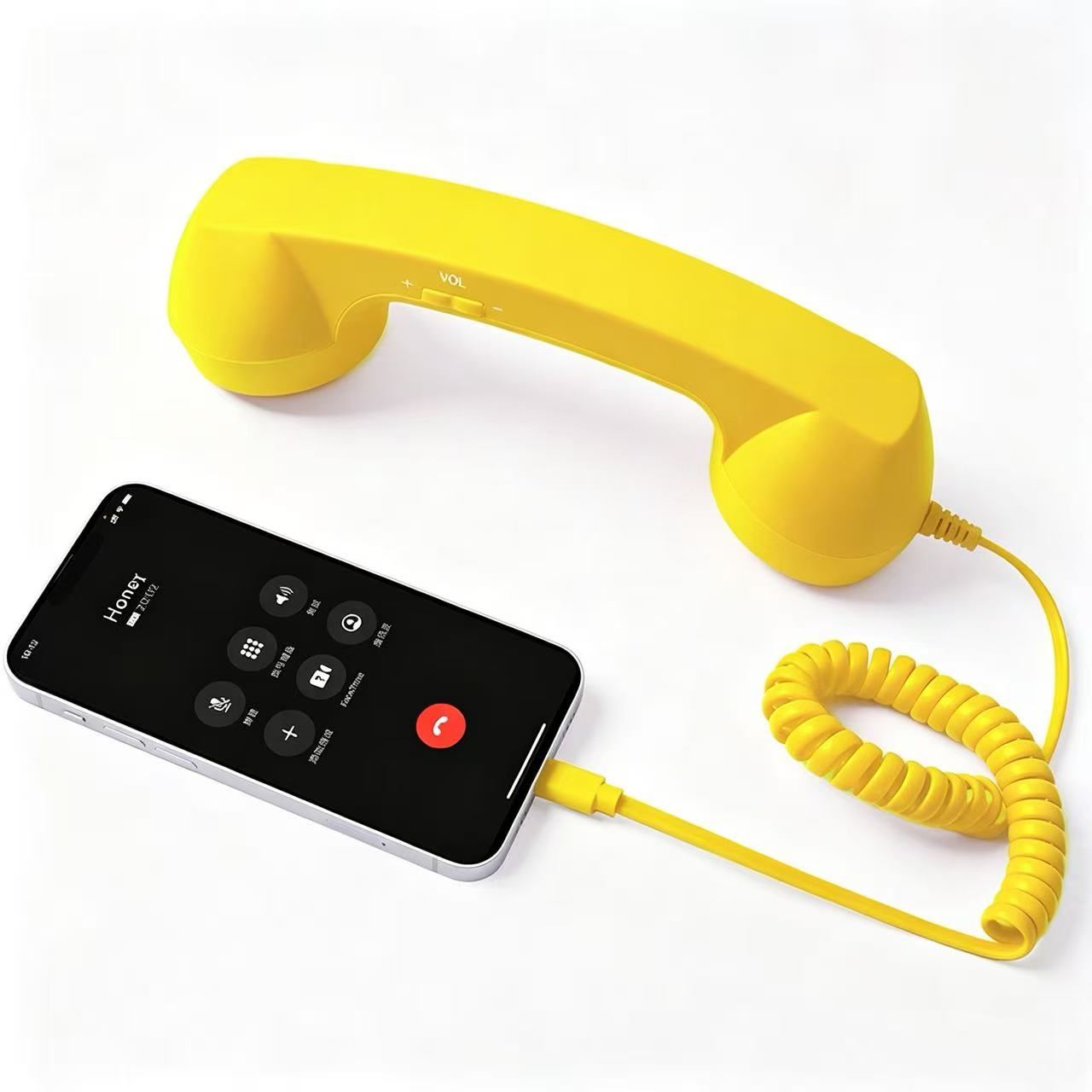 ☎️ Retro telephone handset with Type-C interface 📞