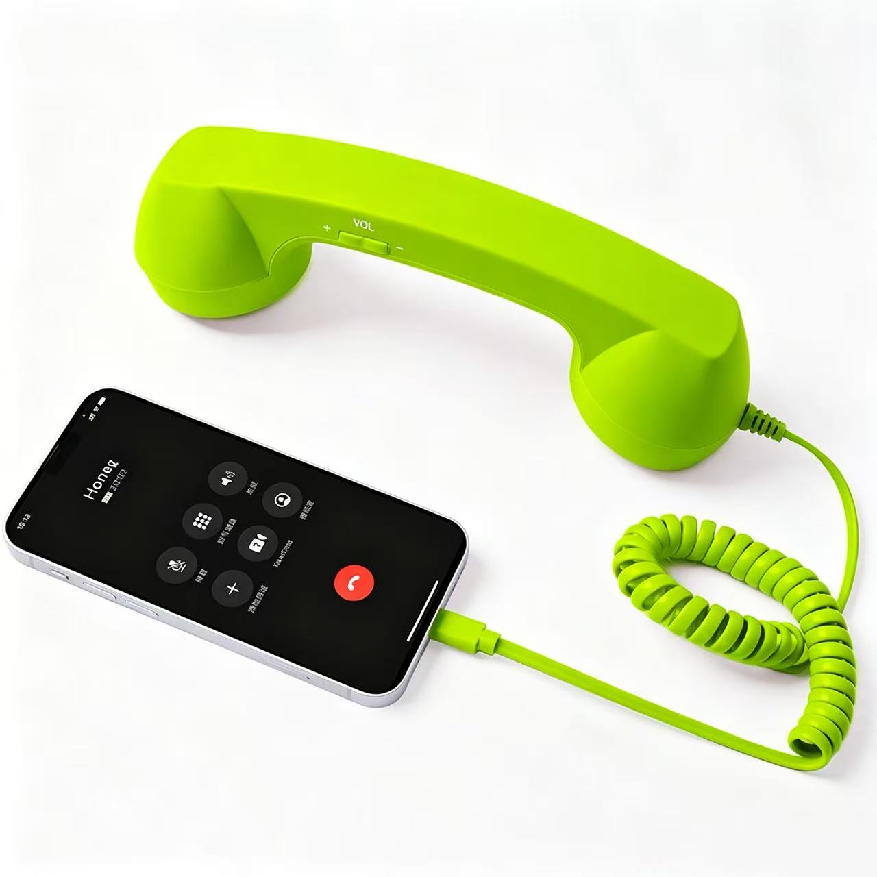 ☎️ Retro telephone handset with Type-C interface 📞