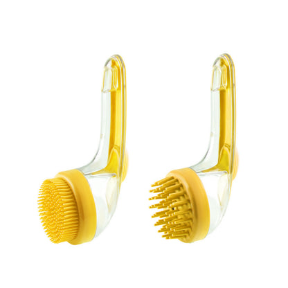 ✨Pet Bath Brush 2 in 1 Dog Bath Brush