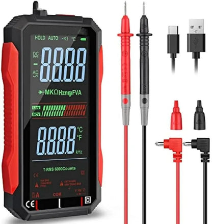 Fully Automatic True RMS (TRMS) 6000 Count Digital Voltmeter