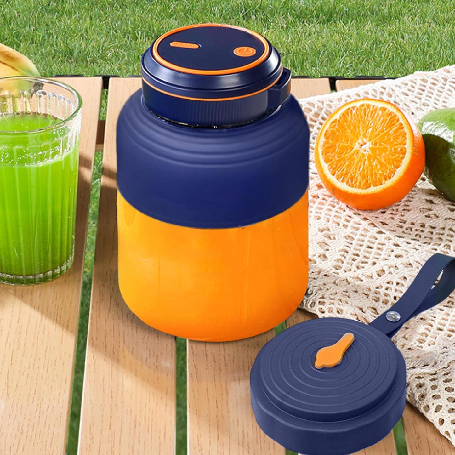 USB Electric Portable Blender for Protein Shakes &, 26oz Personal Mixer, Rechargeable Blender for Travel, Gym, & Home