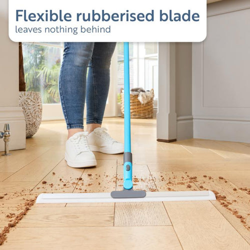 🧼LAST DAY SALE🔥🔥Minky Flexi Edge Sweeper: Multi-Surface Cleaning for Floors, Carpets & Windows– UK Ready! 🇬🇧