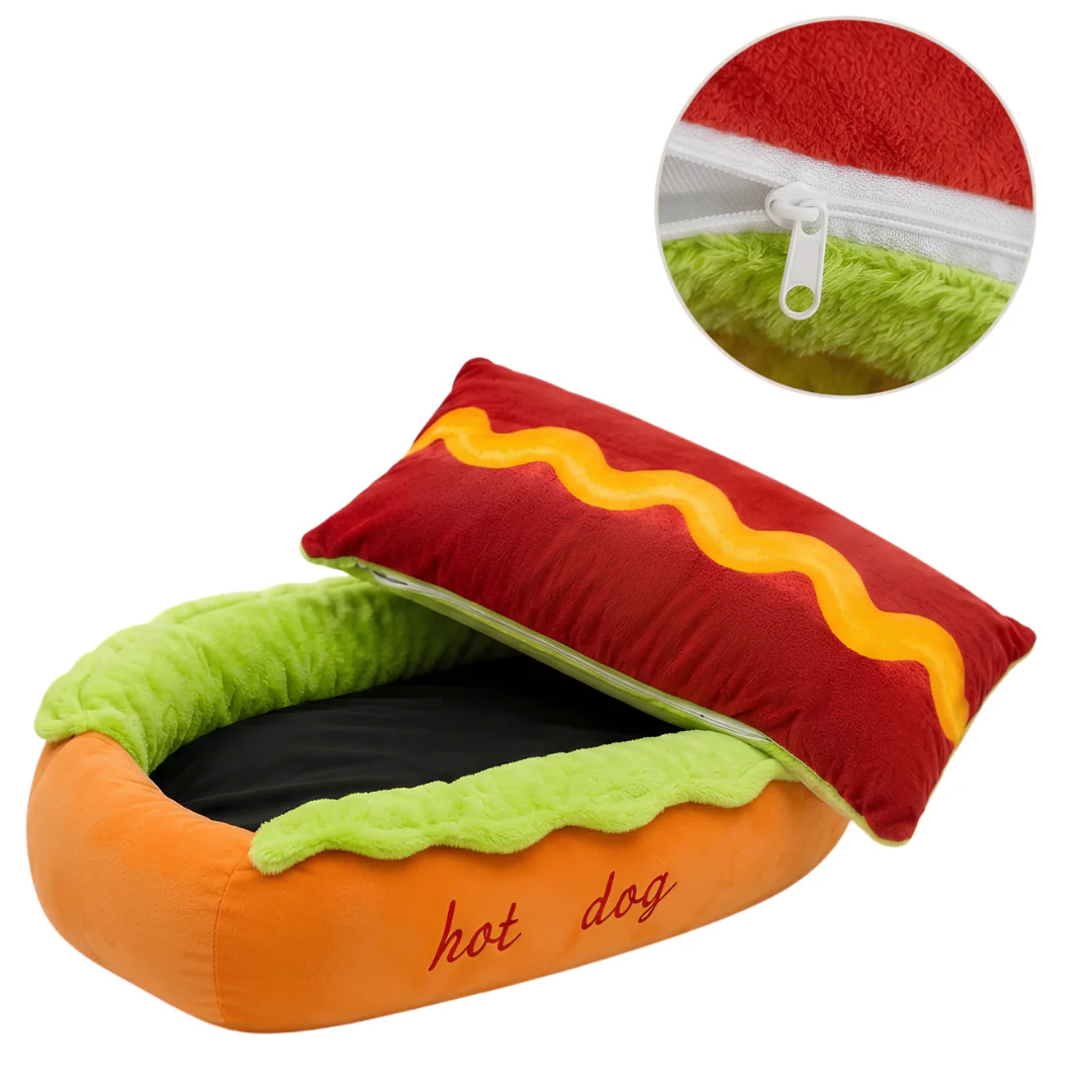 Hot Dog Bun Pet Bed
