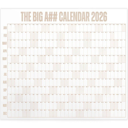 📚 Back-to-School Sale — 49% OFF Today!💥📅The Big Class Calendar - Academic Year 2026-2027