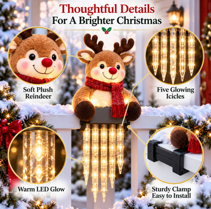 ☃️WinterGlow Snowman Icicle Light Decor
