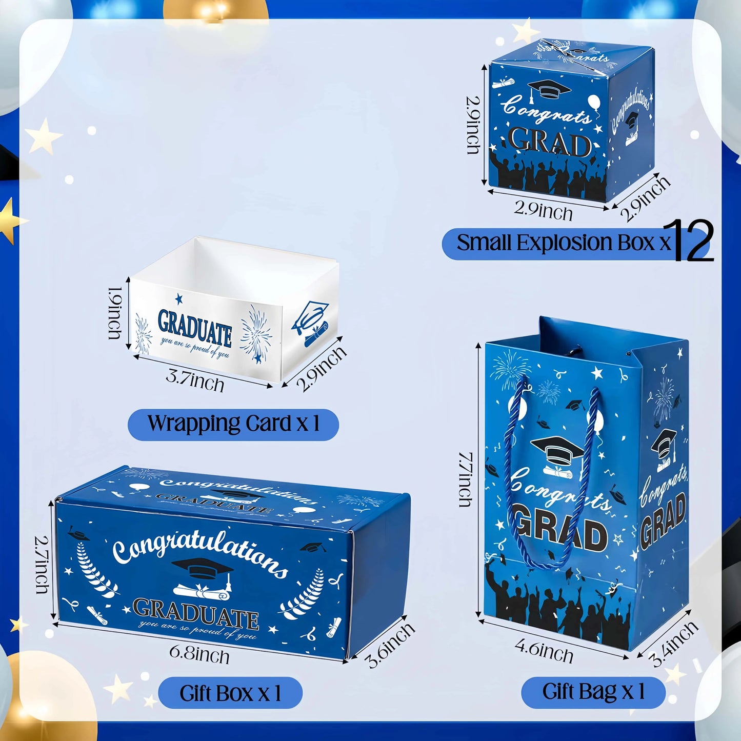 2026 Graduation Surprise Pop-Up Gift Box