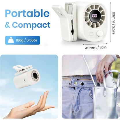 🔥✨USB Rechargeable Powerful Cooling Fan,Best gifts