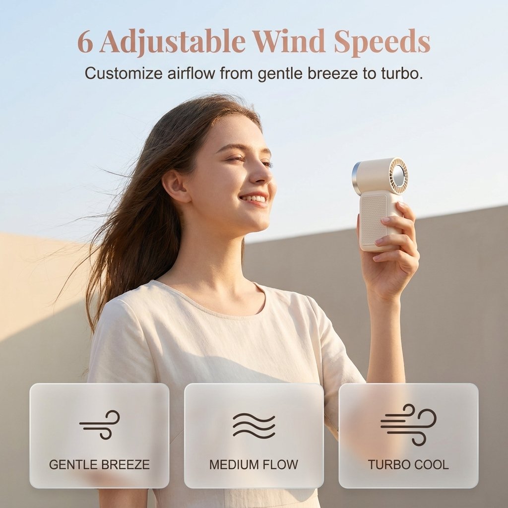 🔥Highly Recommended⚡Ultra-Light Turbo Cooling Fan