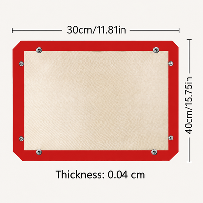 🍗 Baking mat with snap fasteners