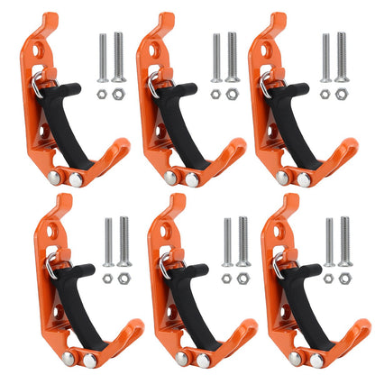 Heavy-Duty Rubber Tool Mount Clamps for Trucks & Garages