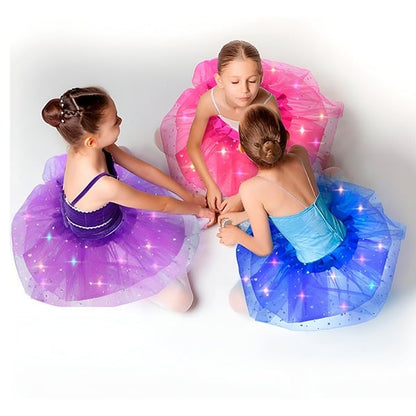 🌟 Final Clearance! Princess Glow LED Skirt – Soft Safe Stretchy