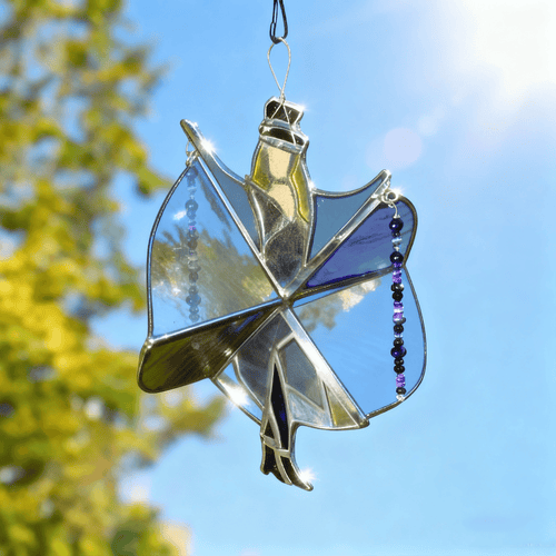 💃🤘 Handmade Stained Acrylic Spinner