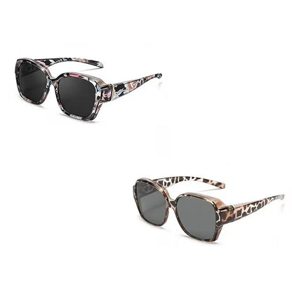 🎉😎2026 New Polarized UV400 Protection Trendy Round Cat-eye Sunglasses 🕶️