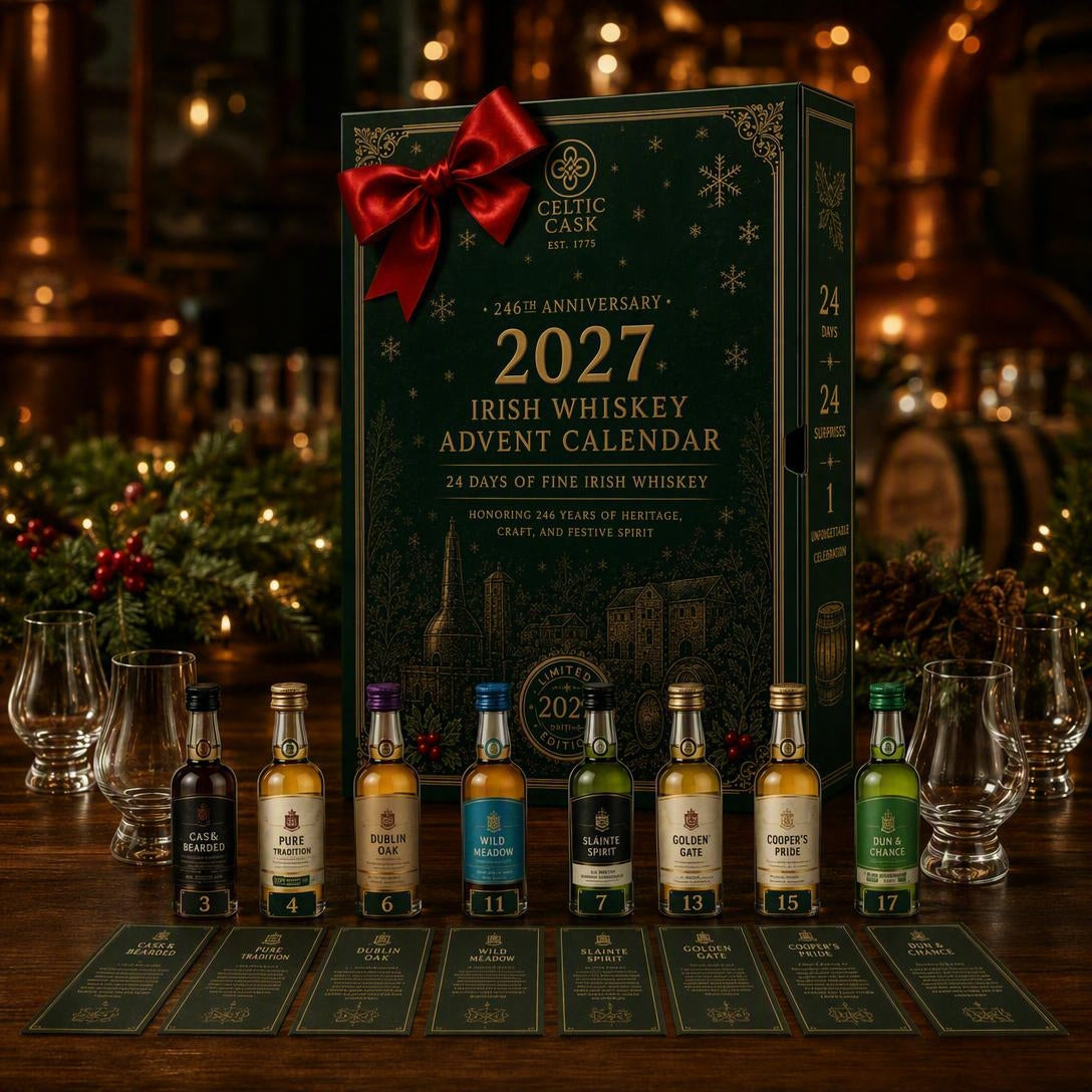 ⏰Limited Stock 49% OFF❄️2026 246th Anniversary Advent Calendar📅24 DAYS OF IRISH WHISKEY DISCOVERY