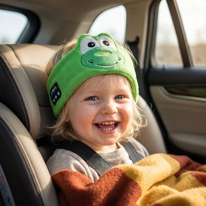 Kids & Adult Sleep Headband | Ultra Soft Bluetooth Animal Music Headphones