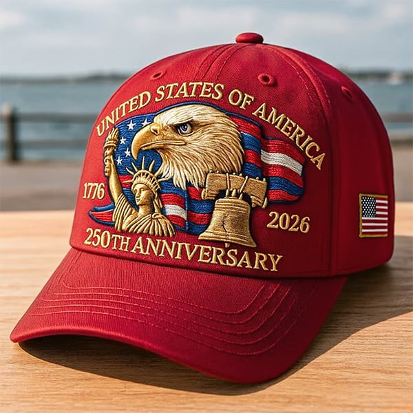 🔥Last Day 49% OFF - Eagle & Liberty – United States 250th Anniversary Hat✨(Breathable & Lightweight Comfort & Unisex Fit)