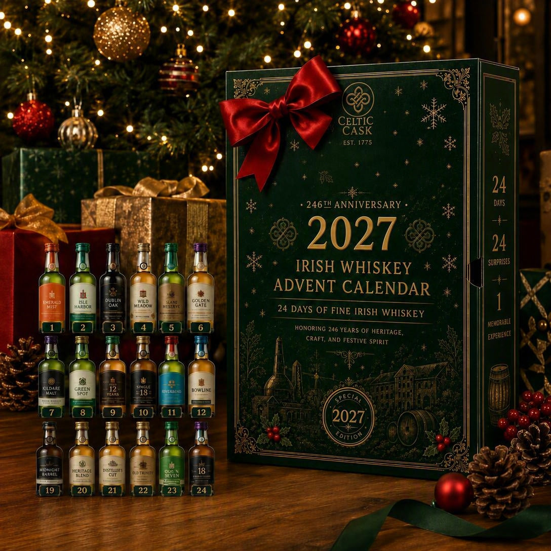 ⏰Limited Stock 49% OFF❄️2026 246th Anniversary Advent Calendar📅24 DAYS OF IRISH WHISKEY DISCOVERY