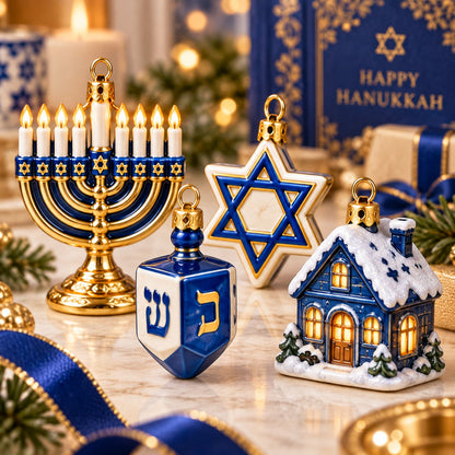 🕎 24 Little Ornaments of Hanukkah Magic | A Keepsake Collection For Festival Of Lights Traditions