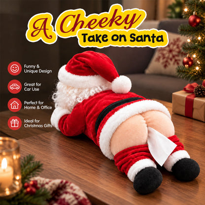 🎅 Funny Santa Butt Tissue Box 🎅