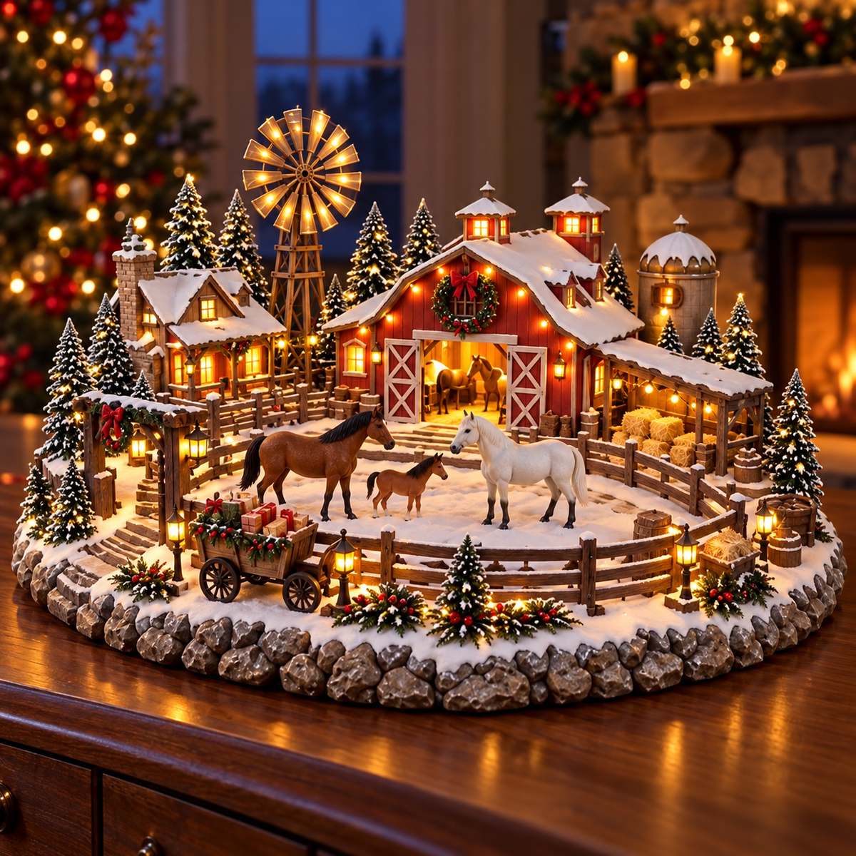 A Little Stable. A Whole Lot of Christmas.