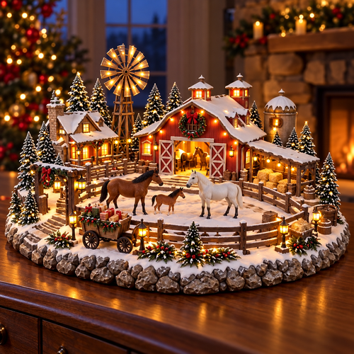 A Little Stable. A Whole Lot of Christmas.
