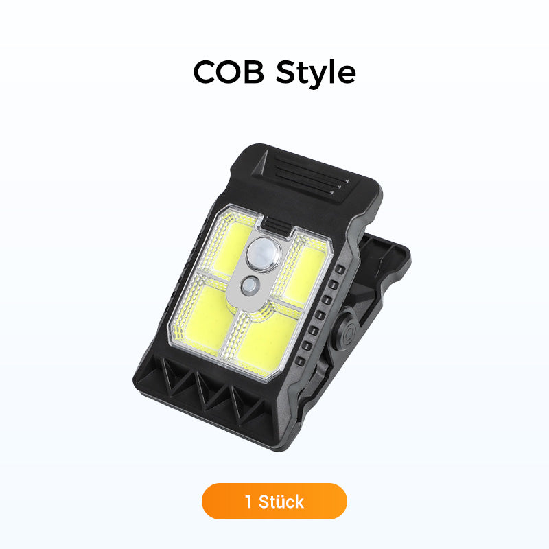 Outdoor Solar Clip Light with Motion Sensor