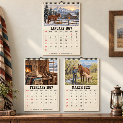 2027 • COWBOY LIFE • AMERICAN WEST