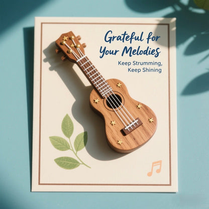 🎁Wooden Acoustic Guitar Pick Box🎸