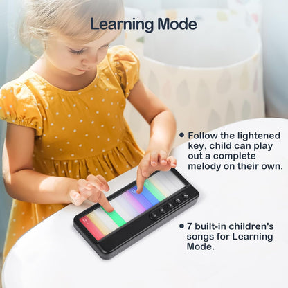 🎹Kids Mini Piano Toy W/Rainbow Lights🎹