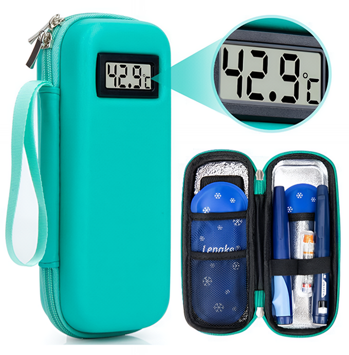 🔥Insulin Cooler Travel Case with Temperature Display